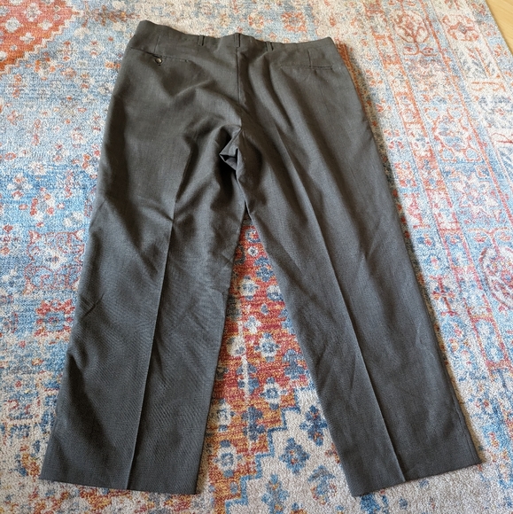 Vtg Christian Dior Monsieur W38/40 L30in Pleated Slacks Dress Pants Glenplaid - Picture 7 of 13